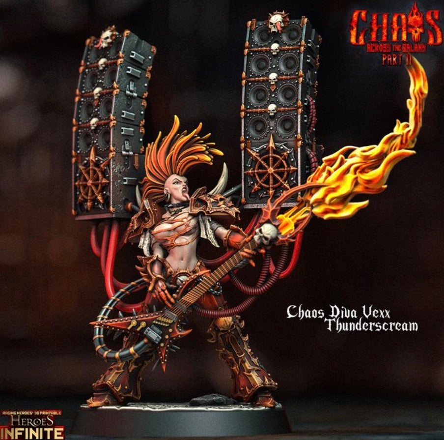 Chaos Diva Vexx Thunderscream
