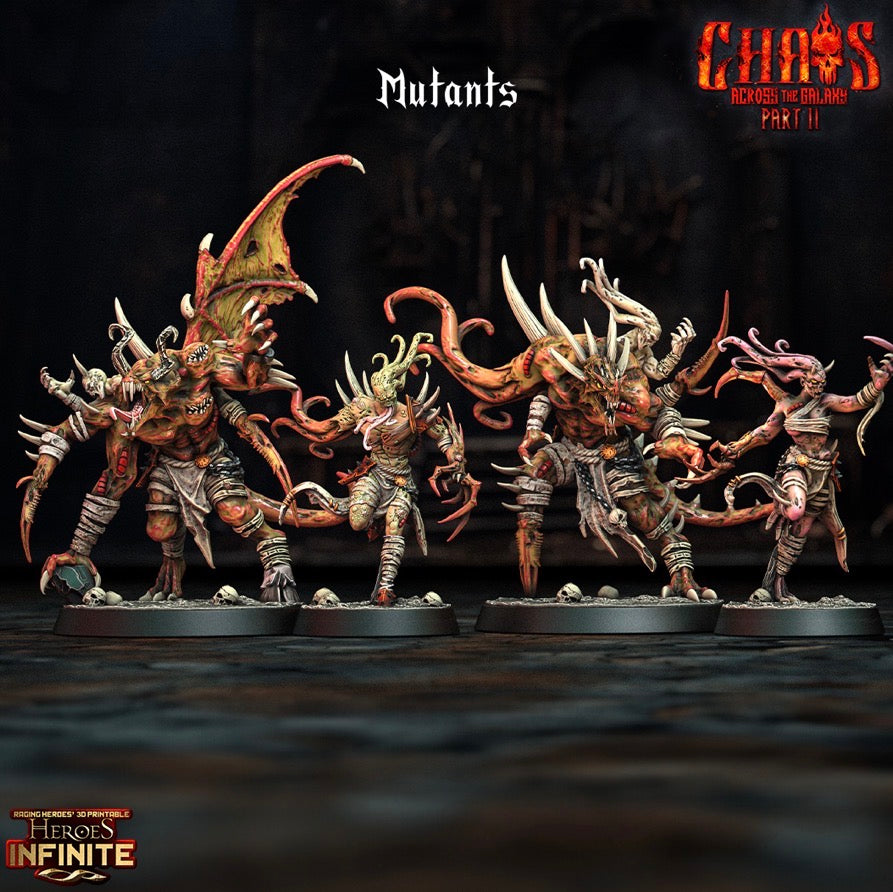 Chaos Mutants x4