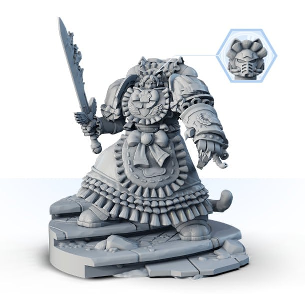 Cosmic Maid Marine Primarch Nekona