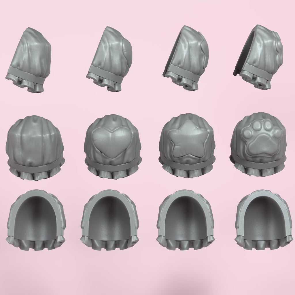 Cosmic Maid Marine Shoulder Pads
