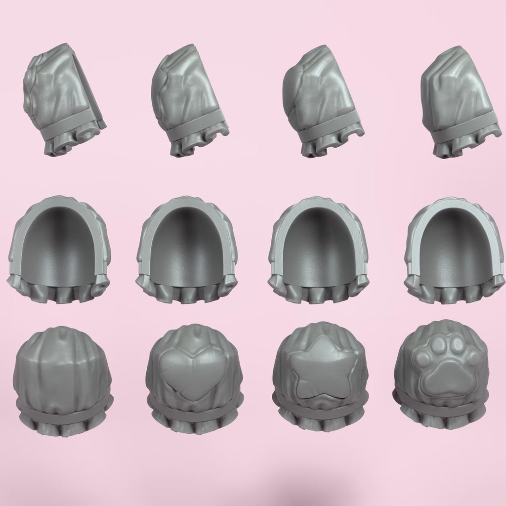 Cosmic Maid Marine Shoulder Pads