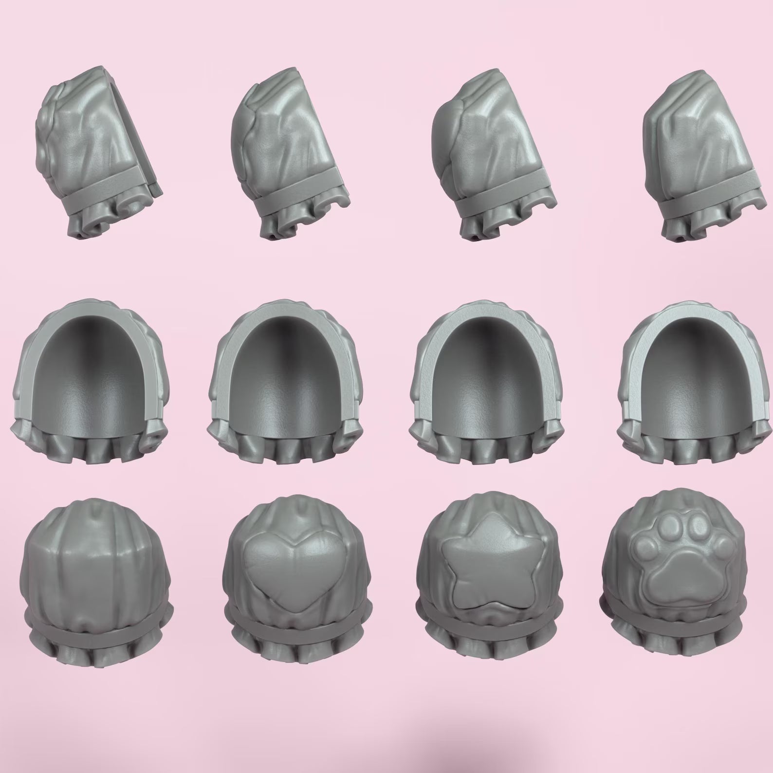 Cosmic Maid Marine Shoulder Pads